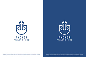 Anchor Ship Logo Design Icon, a Branding & Logo Template by Morvana Crew
