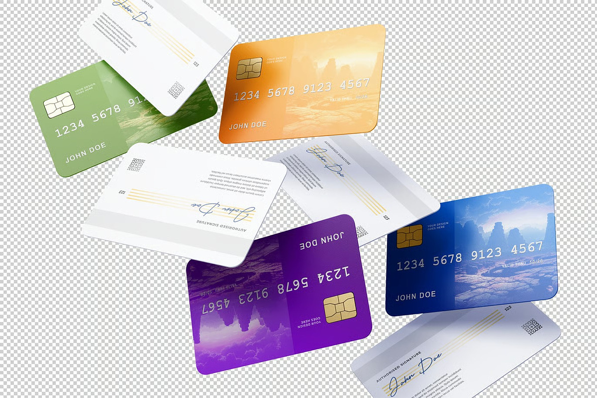 High Resolution Credit Card Mockup, an Advertising Mockup by zpackcreative (Photo 3 of 4)
