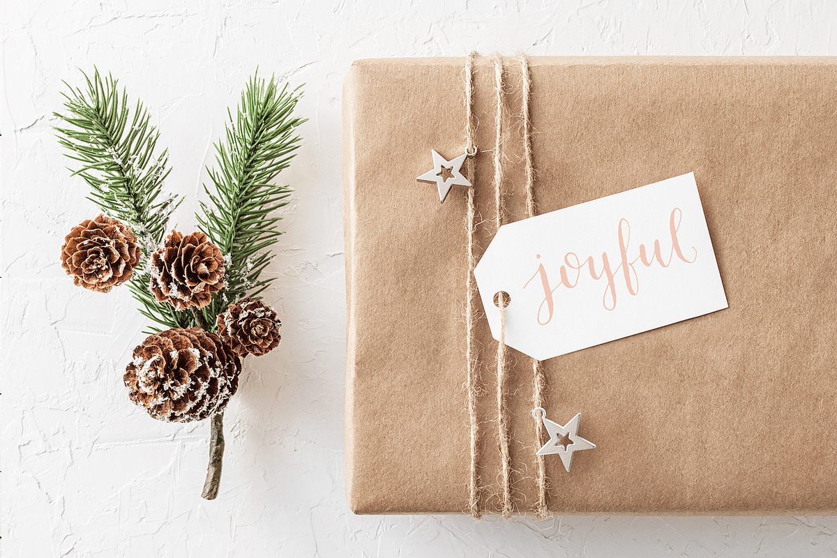Christmas Printable Gift Tags 02, an Illustration by Irina Vascovet (Photo 3 of 6)