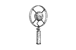 audio microphone sketch hand drawn, an Illustration by pikepicture