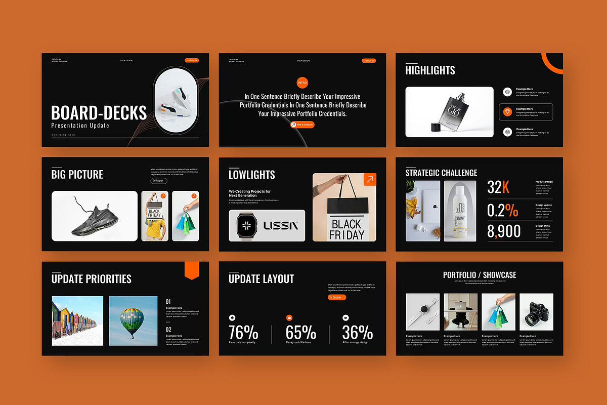 Board Pitch Deck Presentation, a Presentation Template by KreateTribe (Photo 4 of 4)