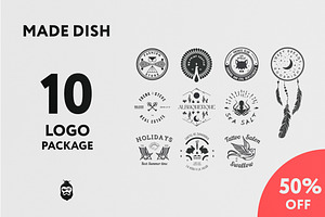 Made Dish Logo Package