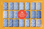 Chinoiserie Blue Watercolor Patterns, a Pattern Graphic by Millusti (Thumbnail 4 of 11)
