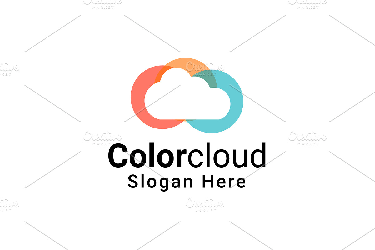 Cloud Logo Bundle - Tech & Network, a Branding & Logo Template by Dyn Studio (Photo 4 of 6)