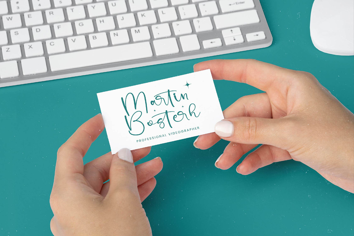 Bearcute Holistic Handwritten Font, a Script Font by stylishtype.co (Photo 14 of 20)
