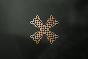 Letter X Flower Line Logo, a Branding & Logo Template by ganuDESIGN (Thumbnail 1 of 2)
