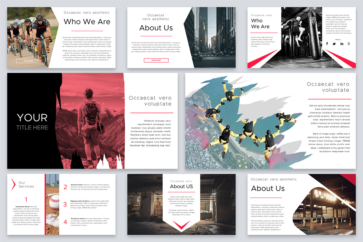 Optimize Modern Powerpoint Bundle, a Presentation Template by Reshapely (Photo 8 of 28)
