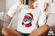 Pink Santa Png Santa Clipart Christm, an Illustration by Daily.Designs (Thumbnail 5 of 10)