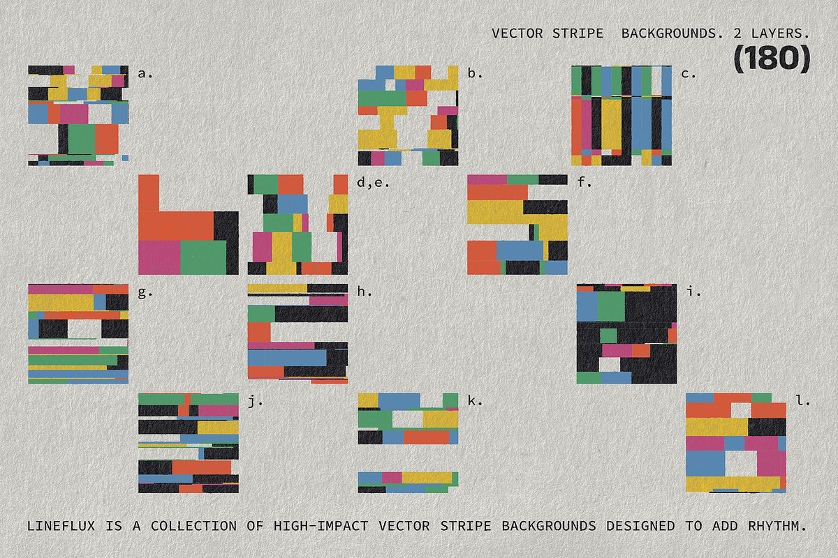 Lineflux – Vector Stripe Transitions, a Graphic by softulka (Photo 3 of 10)