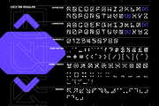 V3CKT0R Futuristic Typeface, a Font by Alex-Banks Type (Thumbnail 3 of 6)