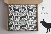 Woodland Wonders: 2 in 1 Graphic Set, a Decorative Illustration by rouxsupplyco (Thumbnail 28 of 32)