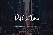 Thomas Ethan, a Handwritten Font by HaKi Studio (Thumbnail 1 of 5)