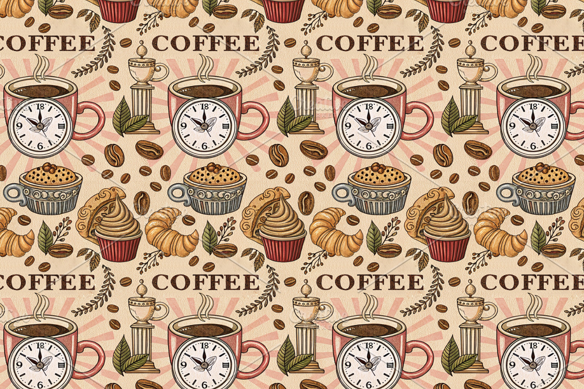 Morning Ritual, a Pattern Graphic by Designs by Helen Trupak (Photo 7 of 11)