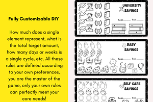 Savings Challenge Printable PDF