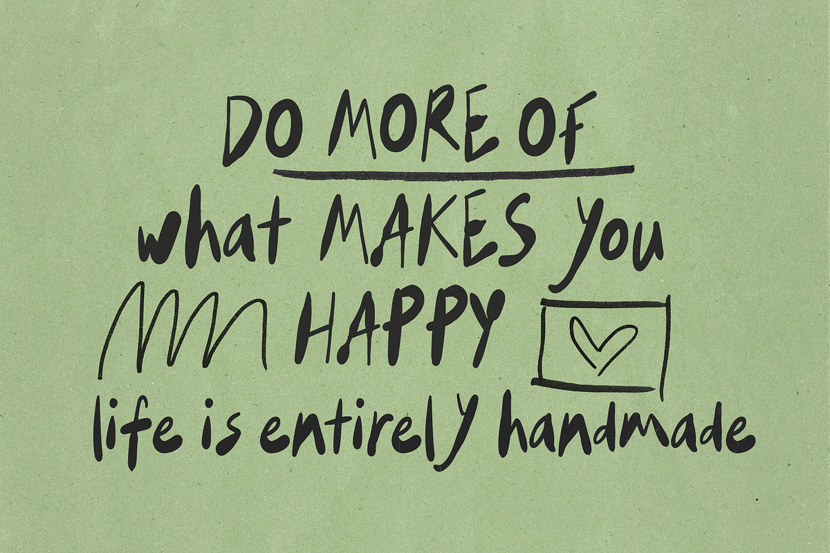 Matcha Morning – Playful Marker Font, a Handwritten Font by Nonceni (Photo 7 of 12)