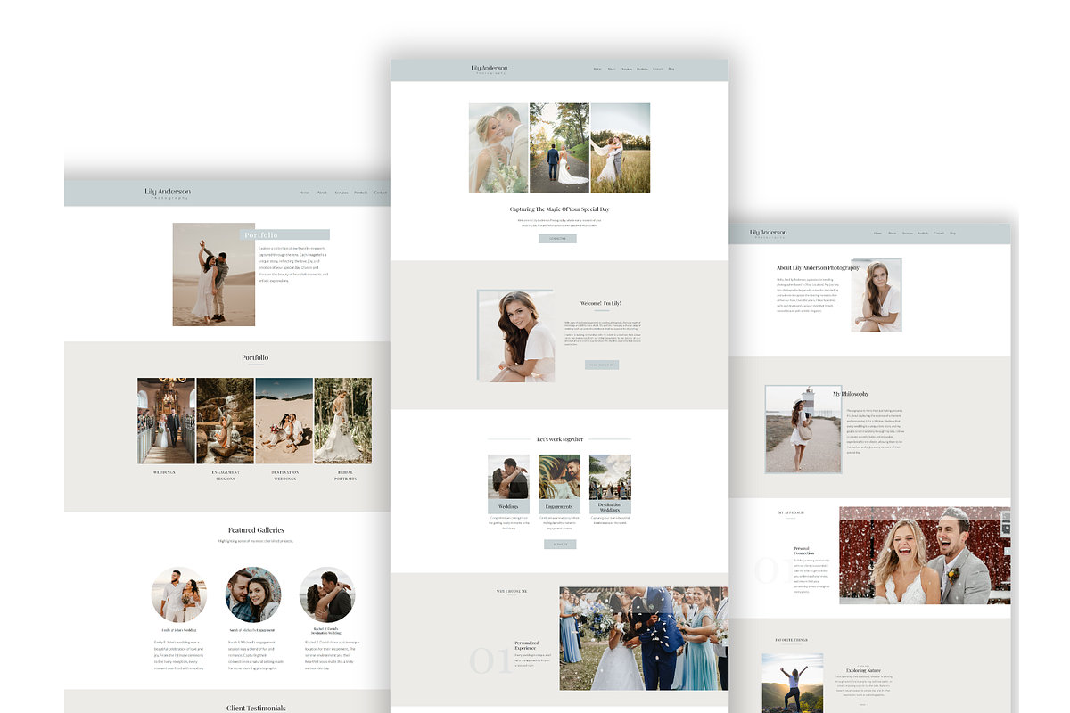 Showit Website Template, an App Template by Sara Martin Designs (Photo 6 of 6)