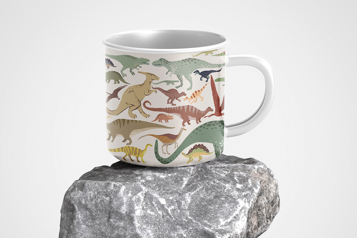 Dinosauria - Clipart Collection, an Object Graphic by Alina Sh (Photo 5 of 9)