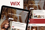 Hair Studio - Wix Studio Website, a Wix Template by Kitteeh (Thumbnail 1 of 3)