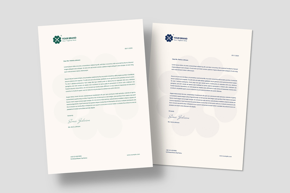 Simple Stationery Template, a Stationery Template by BrandPacks (Photo 4 of 4)