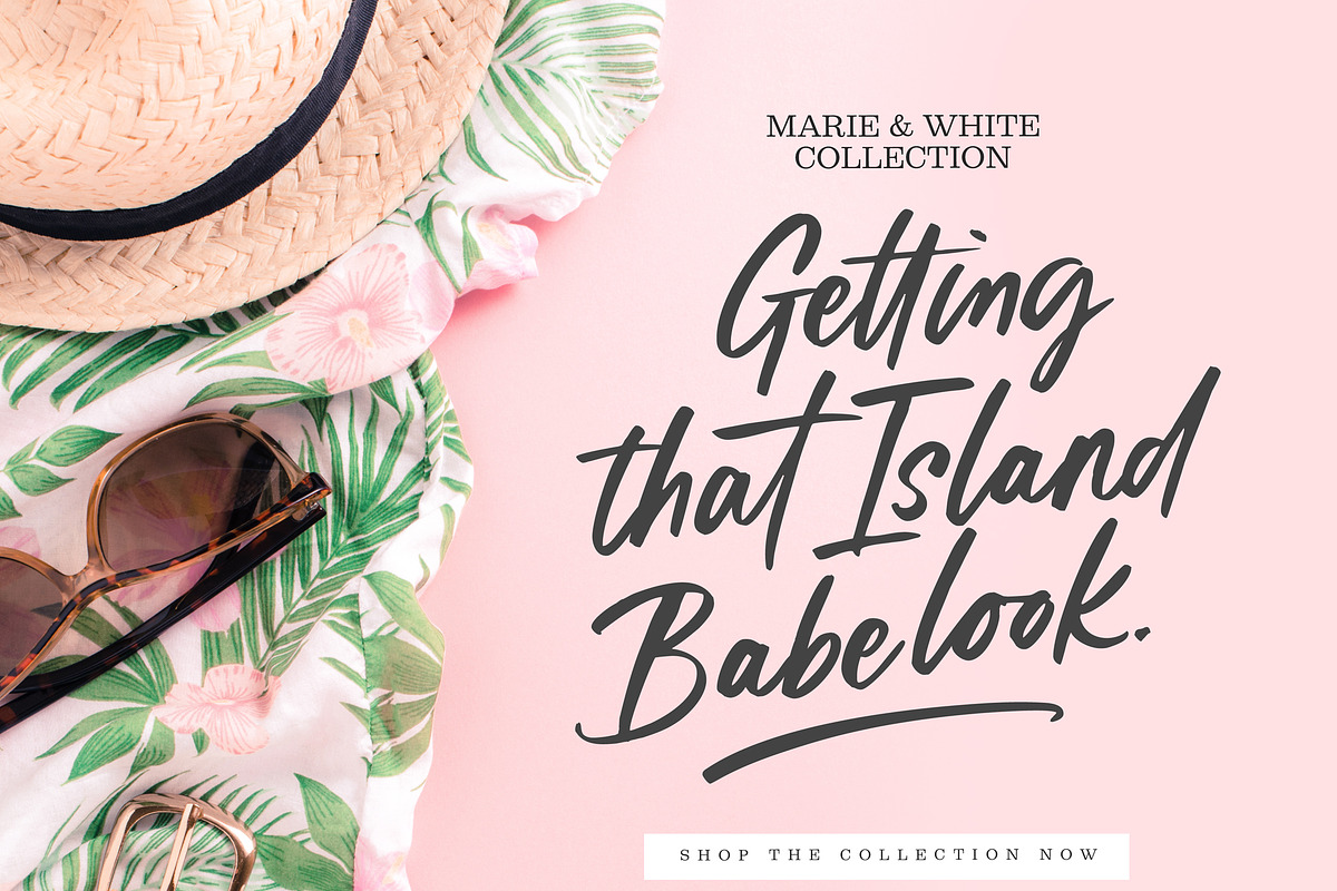 South pacific Marker Font, a Script Font by Nicky Laatz (Photo 24 of 27)