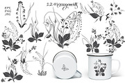 Wildherbs and flowers. Compositions., a Decorative Illustration by maritime_m (Thumbnail 2 of 12)