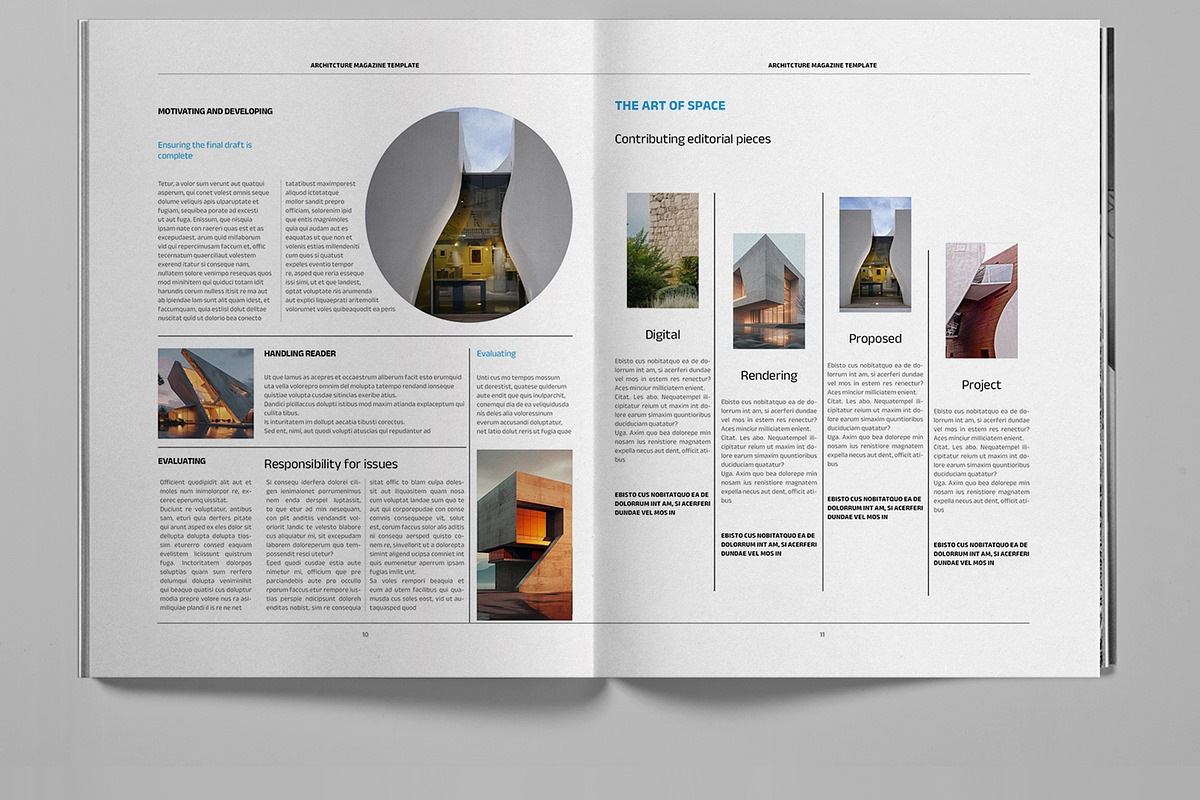 Modern Architecture Magazine, a Magazine Template by Boris Cupac (Photo 7 of 7)