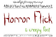 Font Horror Flick Creepy Halloween, a Script Font by PageLightStudios (Thumbnail 5 of 5)