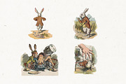 Vintage Alice in Wonderland II, a Person Illustration by Patterns for Dessert (Thumbnail 3 of 5)