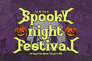 Hexoria - Halloween Display Font, a Serif Font by Flawless And Co (Thumbnail 2 of 10)