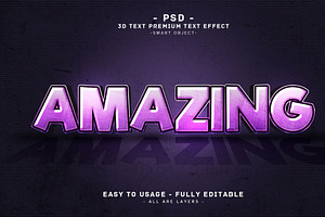 Amazing 3D Editable Psd Text Effect, a Layer Style Add-On by Md Jahidul99