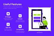Animated Bank and Banking, a Finance Illustration by Vectors Market (Thumbnail 2 of 5)