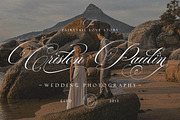 Auraliene Script Pro, a Script Font by Romiecreative (Thumbnail 5 of 12)