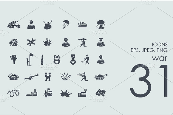 31 War Icons