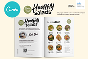 Canva Salads US Letter CookBook, a Magazine Template by DeLaGranSiete (Thumbnail 3 of 12)