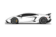 Fast Car Bundle, an Illustration by balal (Thumbnail 4 of 9)