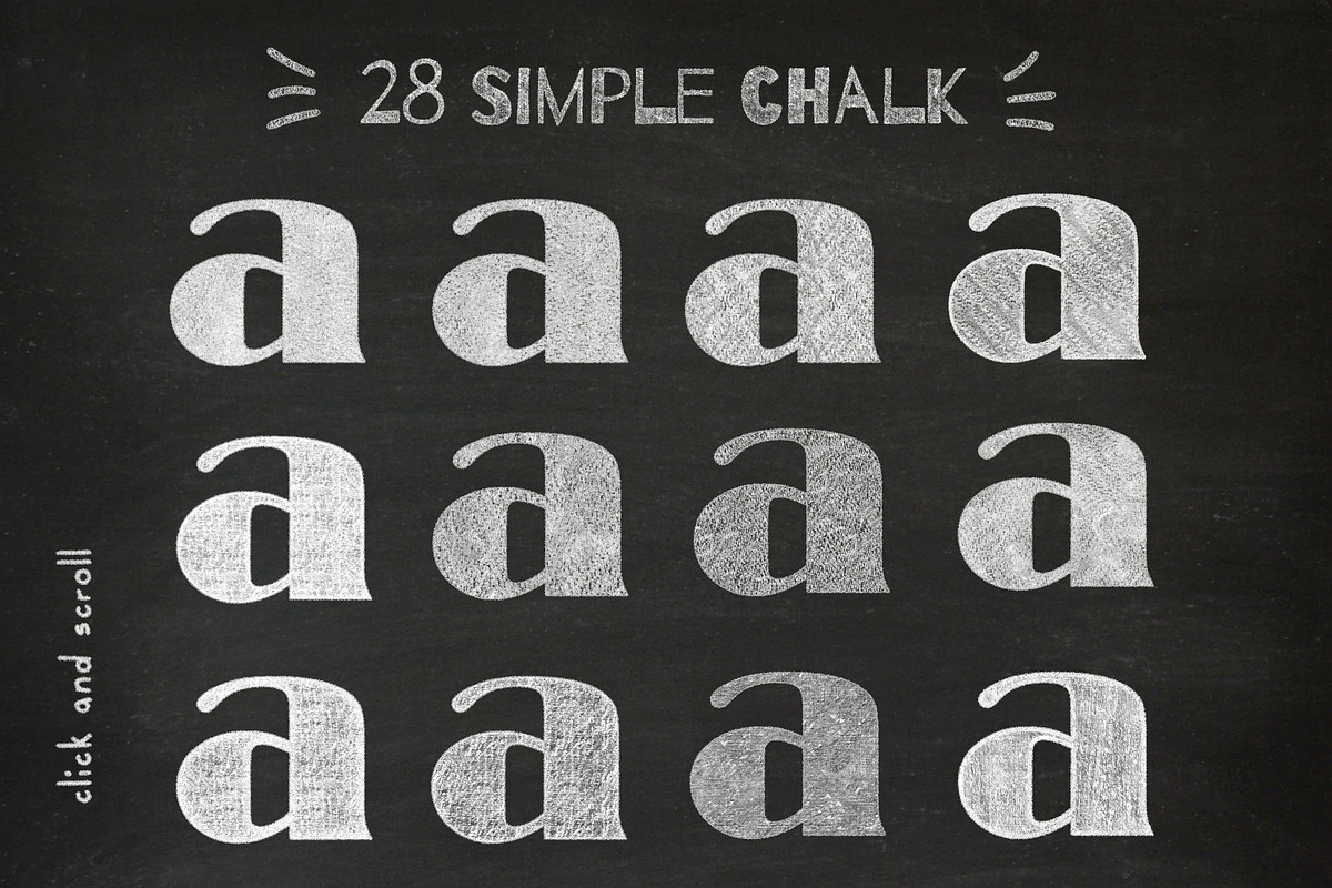 Chalk Styles for Photoshop, a Layer Style Add-On by Pikovit (Photo 5 of 14)