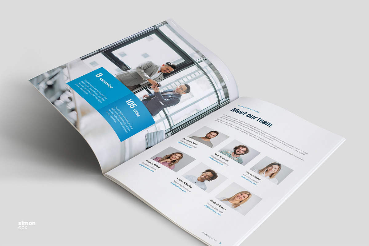 ADVANCED / Brochure Template, a Brochure Template by Type Here Studio (Photo 10 of 15)