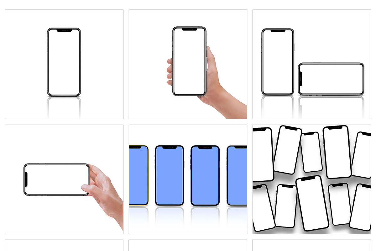ALL 3D iPHONE MOCK-UP BUNDLE VOL-I3, an iPhone Mockup by Graphicsworld125 (Photo 4 of 22)