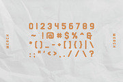 Merch Regular + Thin, a Sans Serif Font by Midnight Grim (Thumbnail 2 of 6)