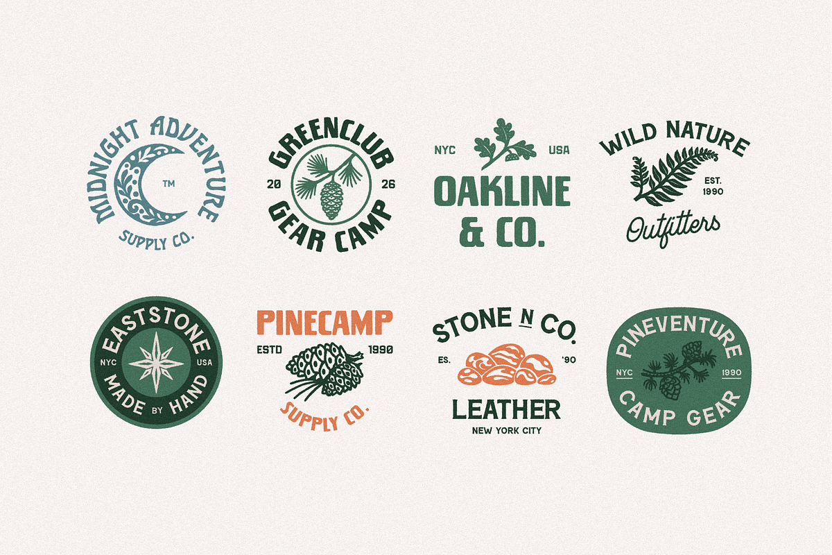 Animal & Outdoor Badges Vol. 2, a Branding & Logo Template by Skilline Supply Co. (Photo 3 of 11)