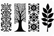 Leaf and Tree Vector Bundle, an Illustration by Creativeshirt (Thumbnail 2 of 9)