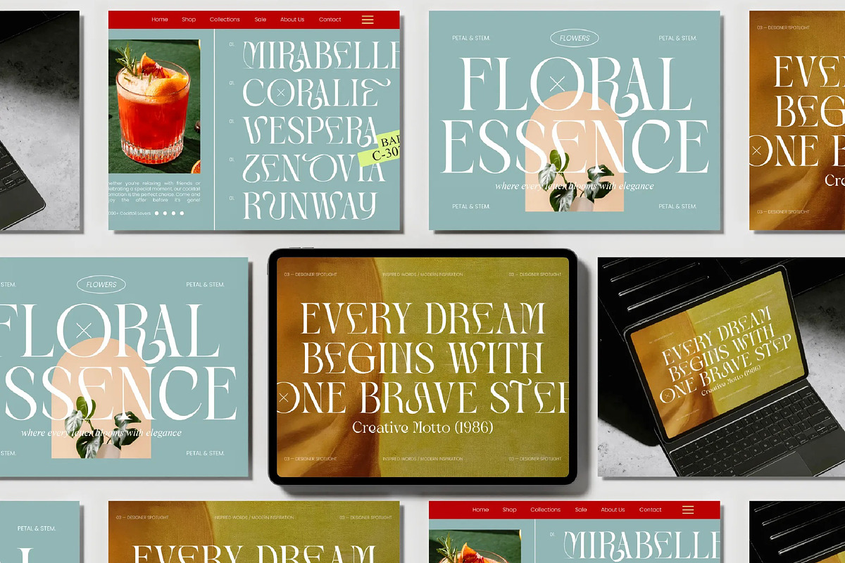 Magnolia Nocturne Editorial Serif, a Serif Font by timelesstype.co (Photo 2 of 10)