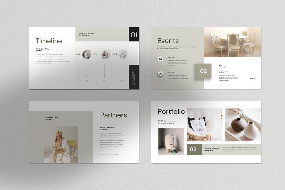 Minimal Presentation Template, a Presentation Template by Dream-Lab (Photo 4 of 7)