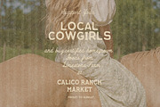 Rustic Handwritten Western Font Trio, a Handwritten Font by Laras Wonderland (Thumbnail 6 of 11)