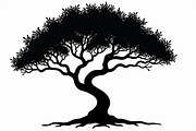 Black Tree SVG Bundle, an Illustration by hafijul (Thumbnail 6 of 21)