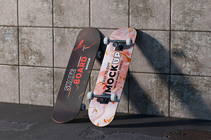Skateboard Mockup
