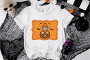 Halloween Highland Cow Frame Png, an Illustration by Dream Creation (Thumbnail 2 of 5)
