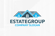 Estate Group Logo Template, a Branding & Logo Template by LOGOMAGINE (Thumbnail 2 of 5)