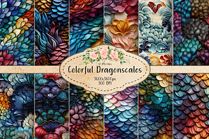 Colorful Dragonscales