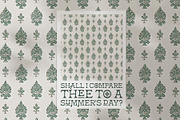 Vintage Block Seamless Patterns, a Pattern Graphic by angelainthefields (Thumbnail 5 of 9)